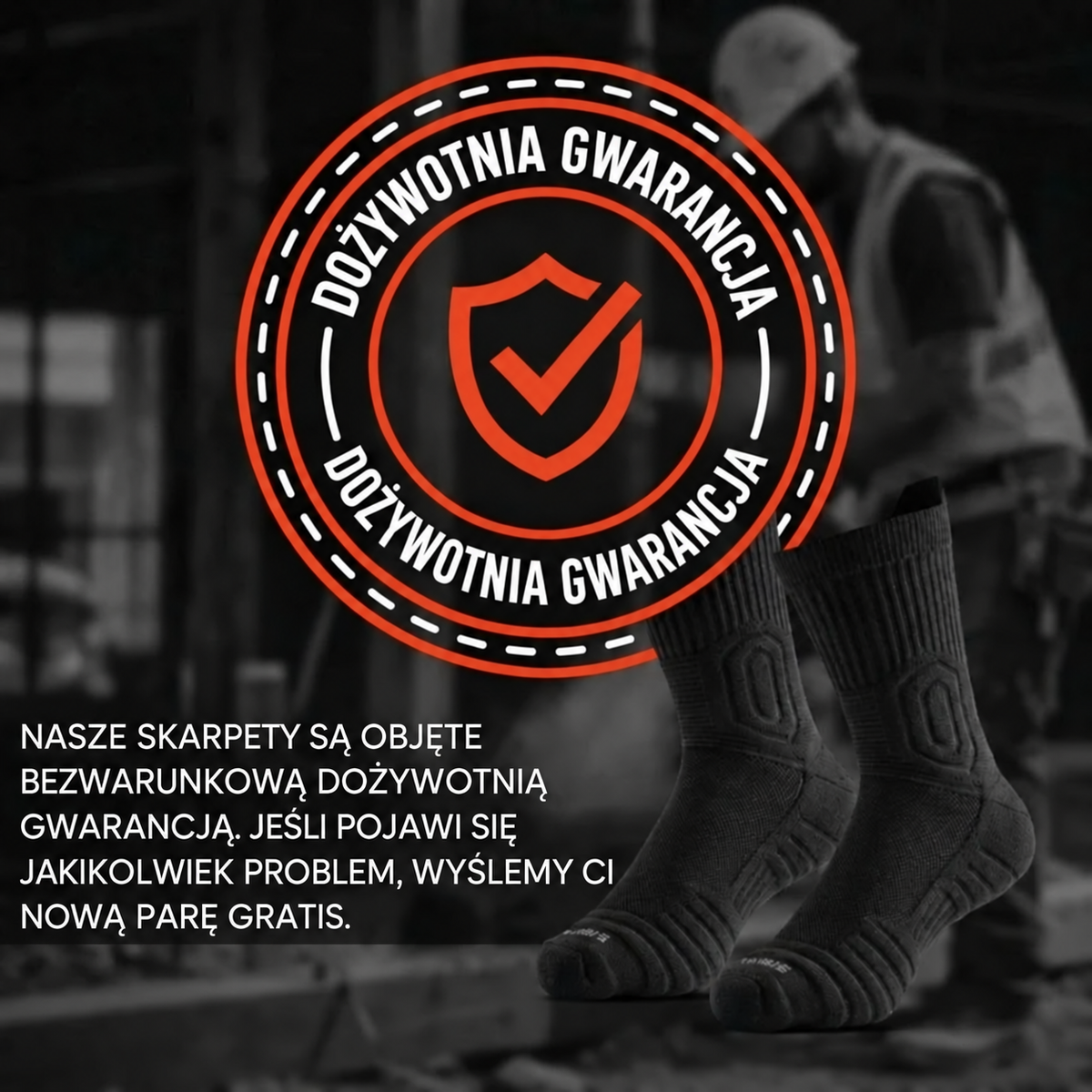 Brygaro™ – Profesjonalne Skarpety Robocze