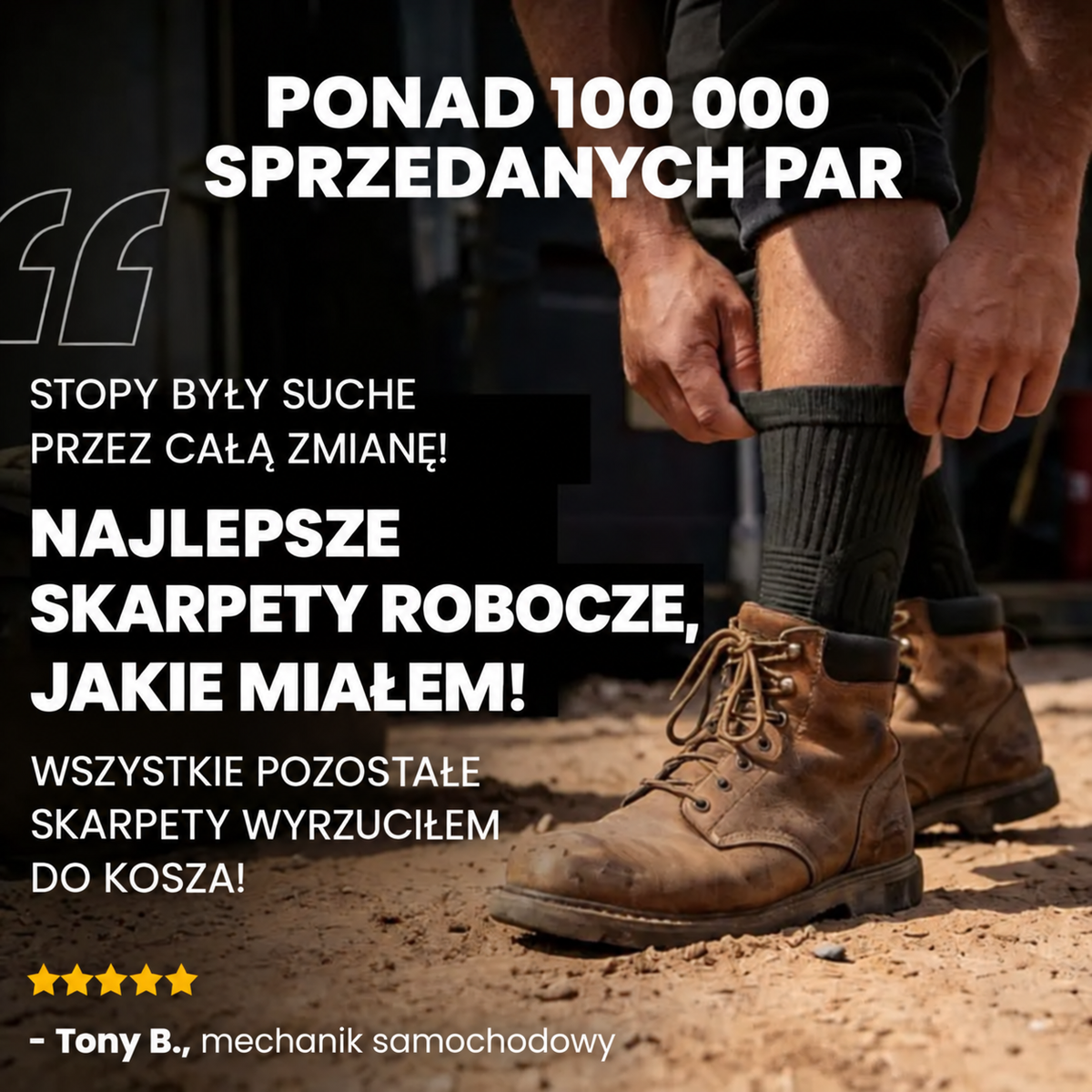 Brygaro™ – Profesjonalne Skarpety Robocze